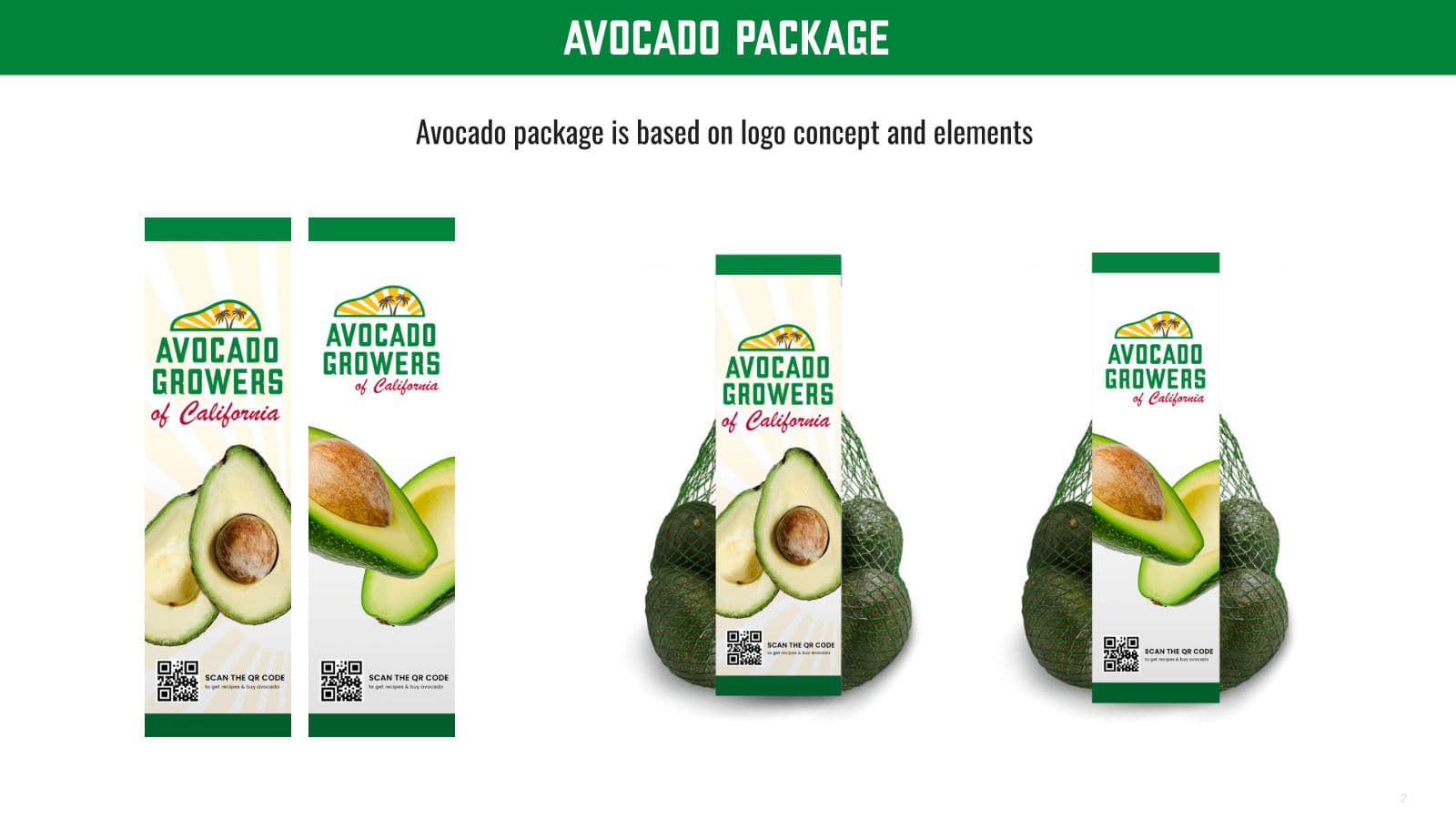 Avocado Growers of California avocado packaging