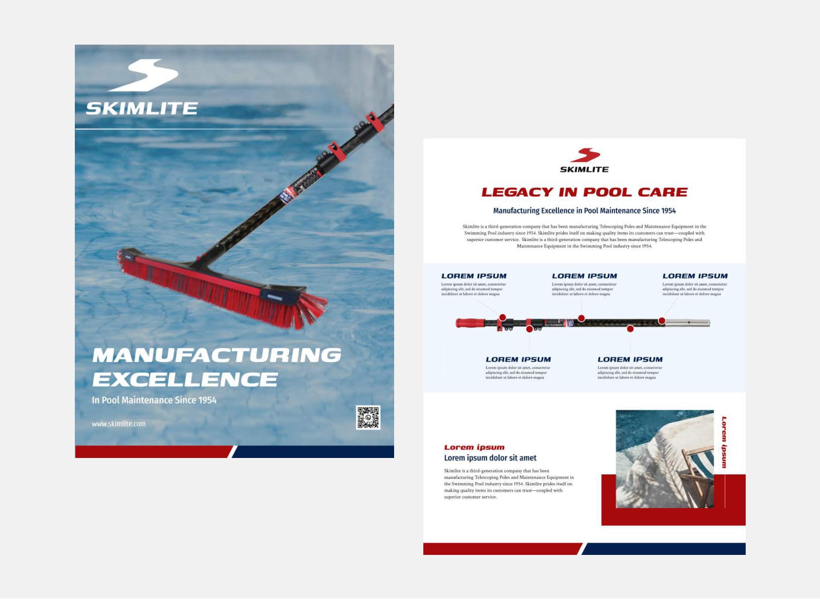 Skimlite product flyers