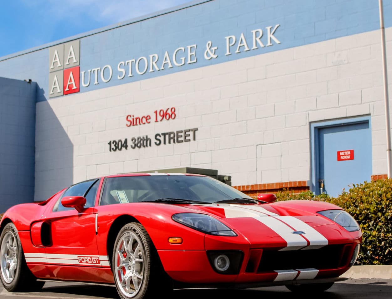 The AAAA Auto Storage & Park facility, in business since 1968